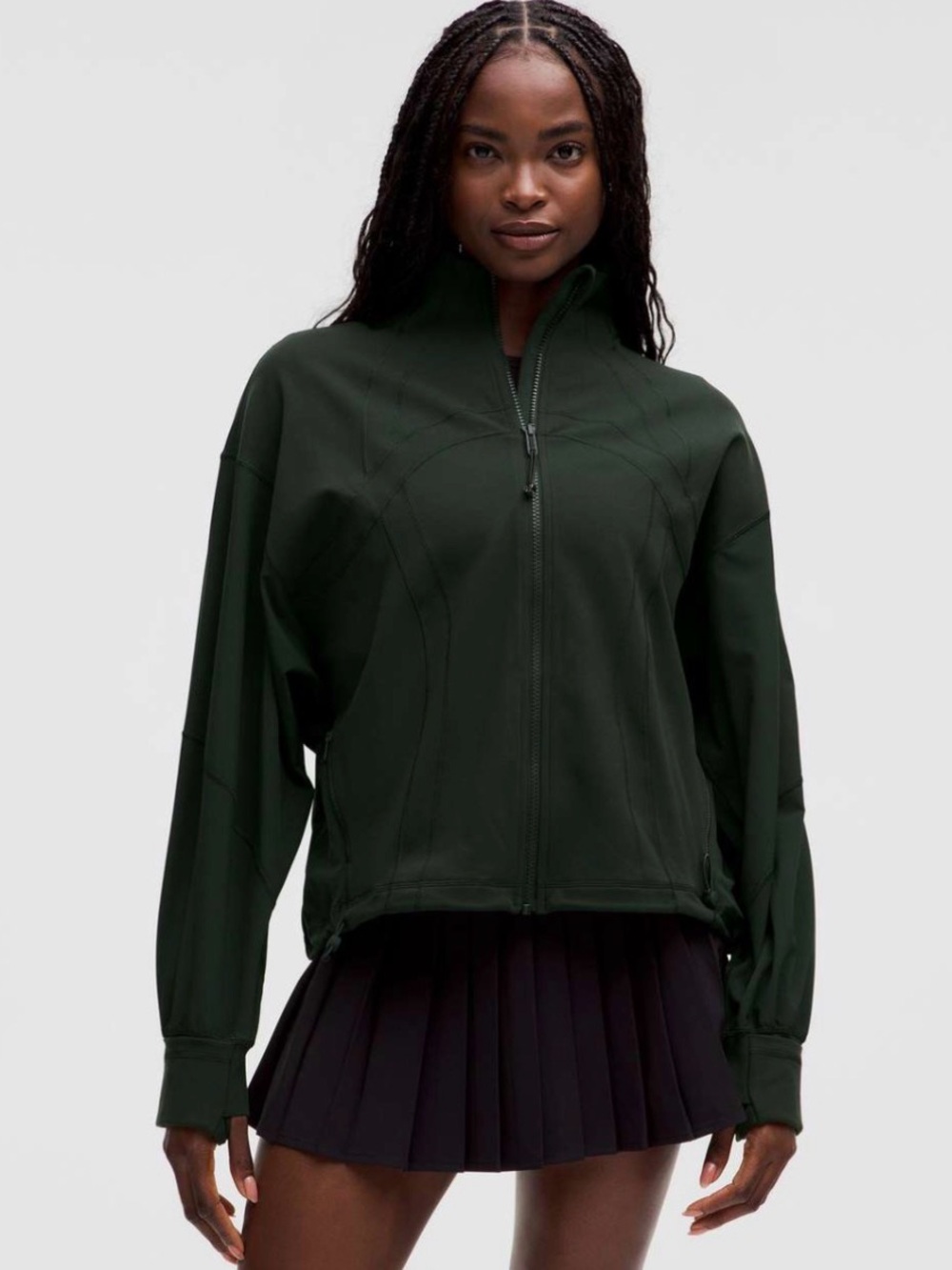 Define Relaxed-Fit Jacket in Rainforest Green (NEW WITH TAGS ATTACHED) oversized